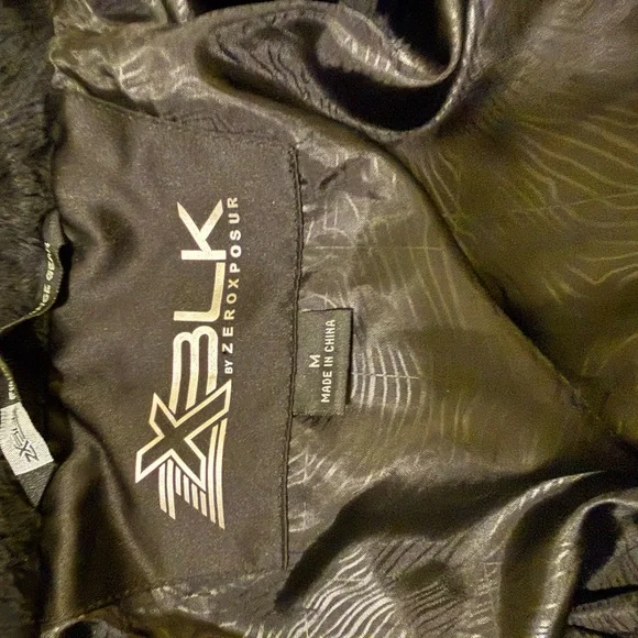 ZeroXposur Black Puffer Jacket with Faux Fur Hood - Picture 5 of 5